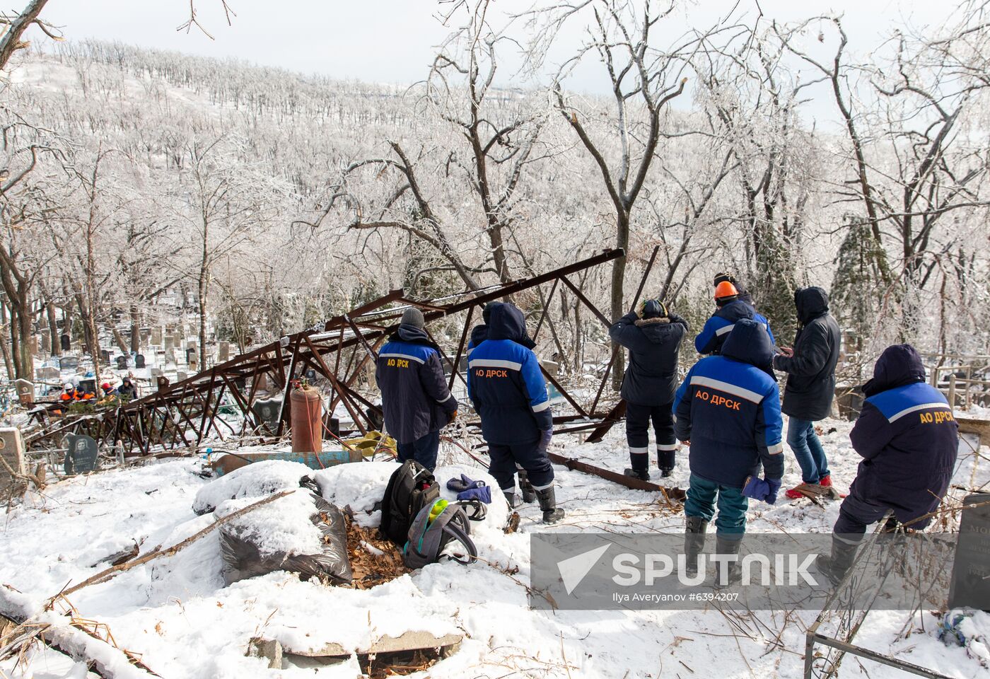 Russia Snow Cyclone Aftermath