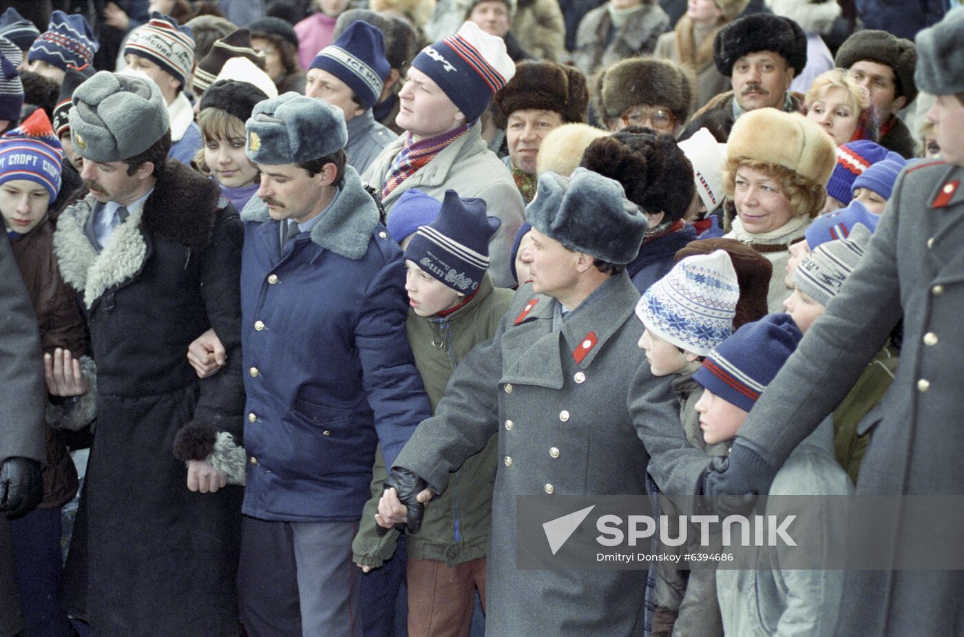 Boris Yeltsin visits Arzamas-16
