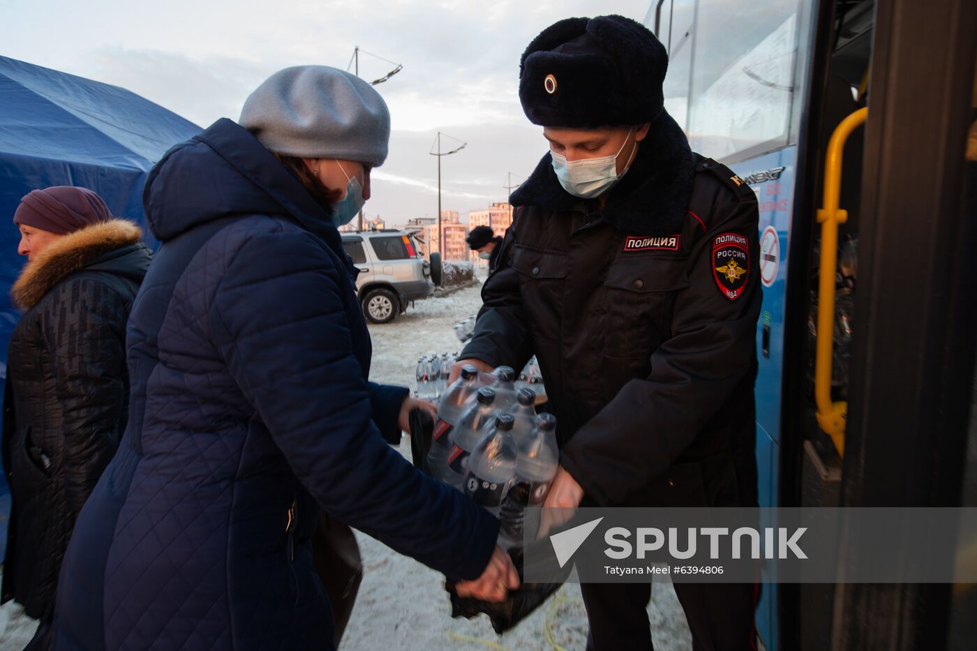 Russia Snow Cyclone Aftermath