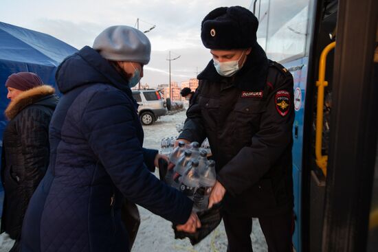 Russia Snow Cyclone Aftermath