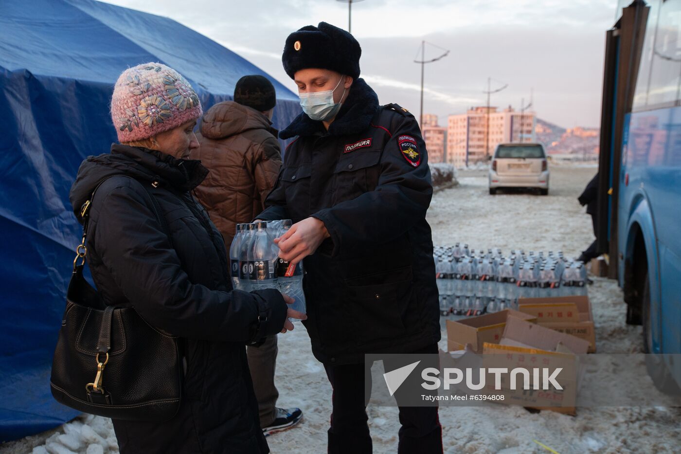 Russia Snow Cyclone Aftermath