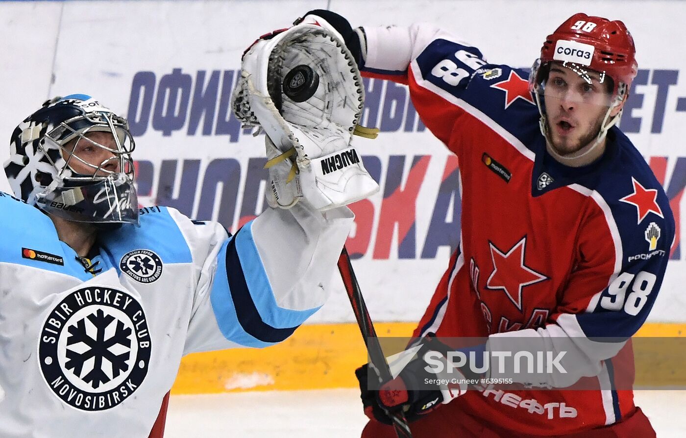 Russia Ice Hockey CSKA - Sibir