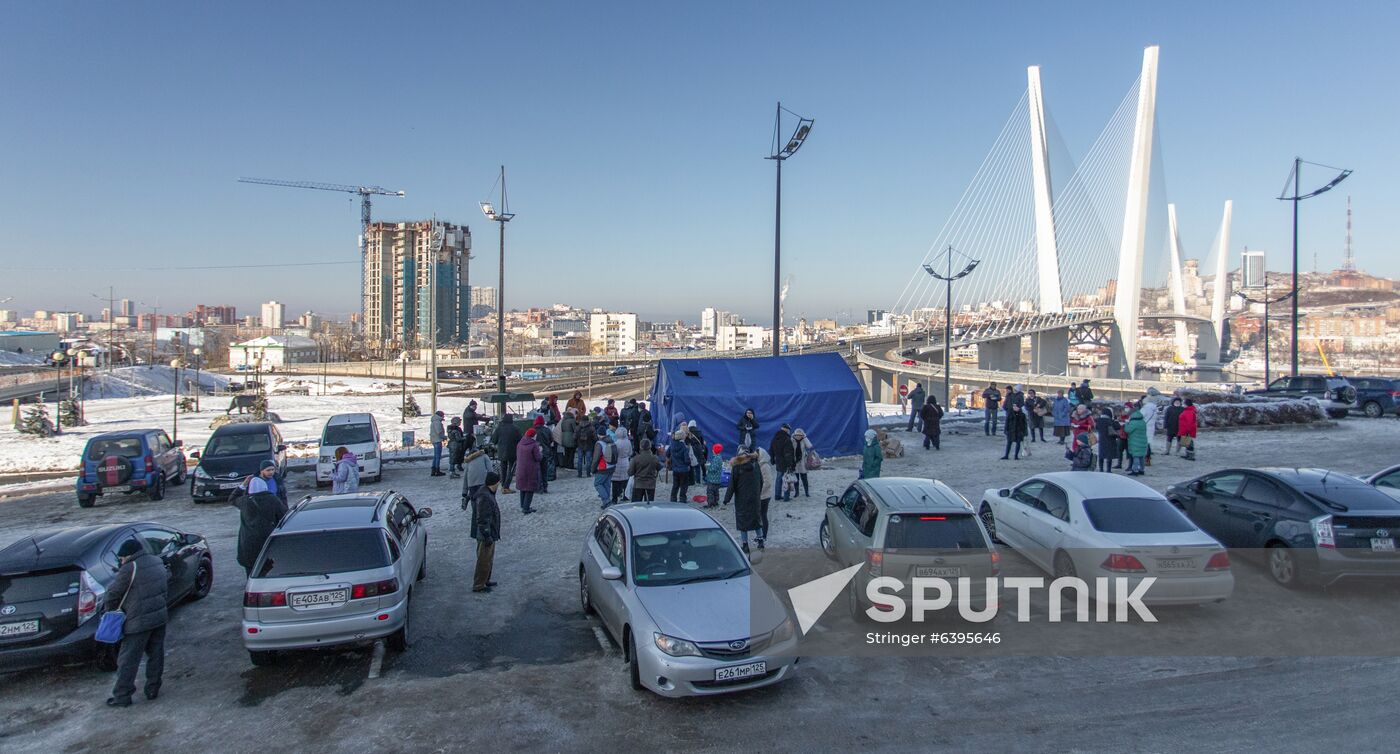 Russia Snow Cyclone Aftermath