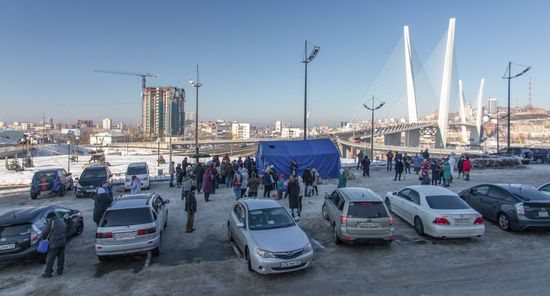 Russia Snow Cyclone Aftermath