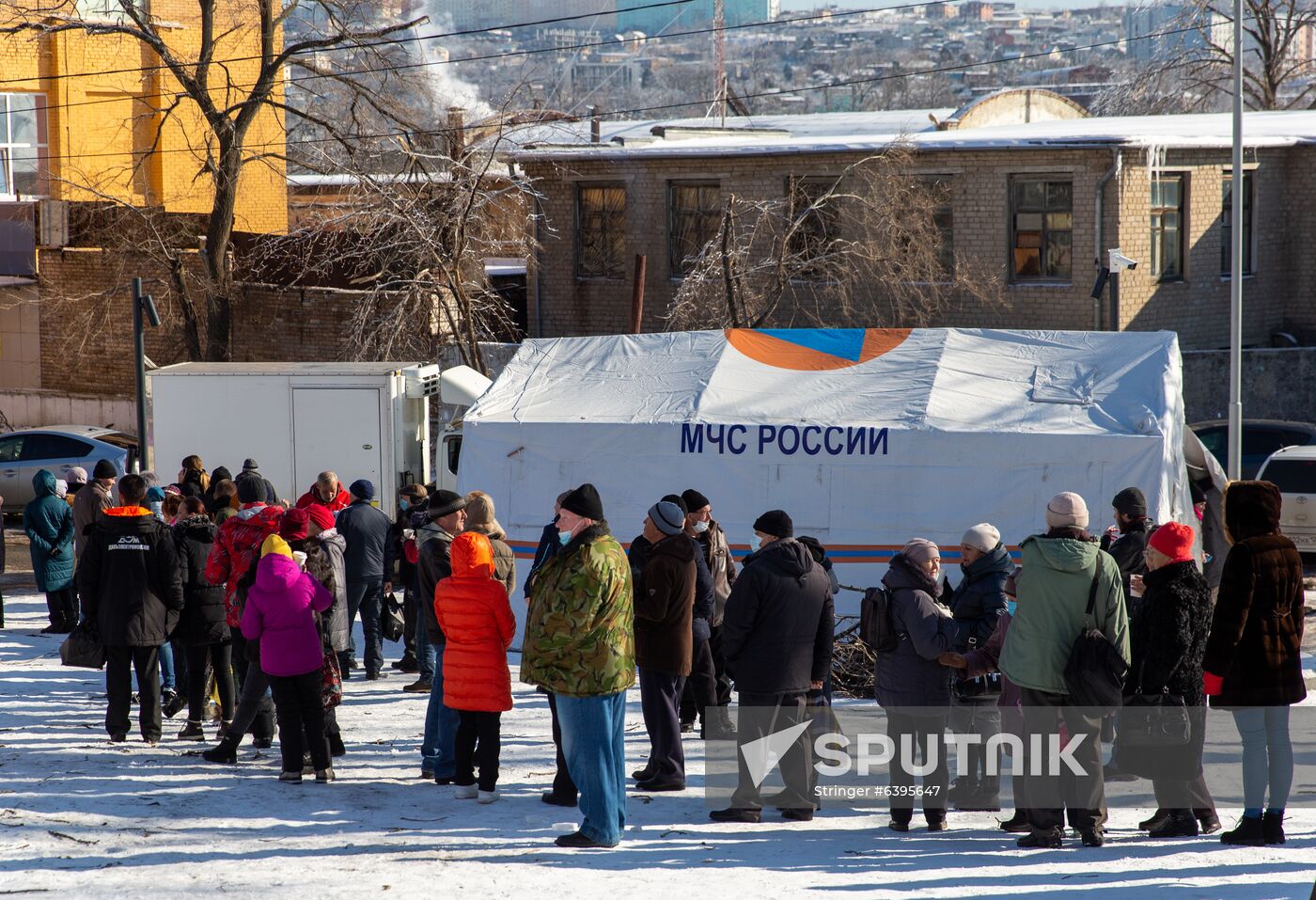 Russia Snow Cyclone Aftermath