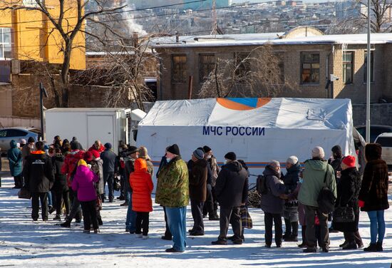 Russia Snow Cyclone Aftermath