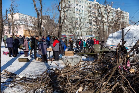 Russia Snow Cyclone Aftermath