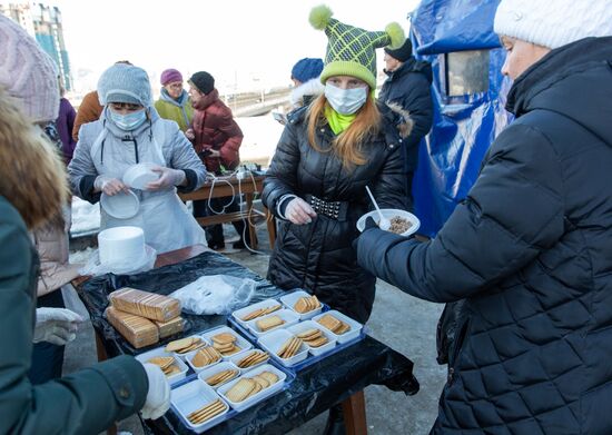 Russia Snow Cyclone Aftermath