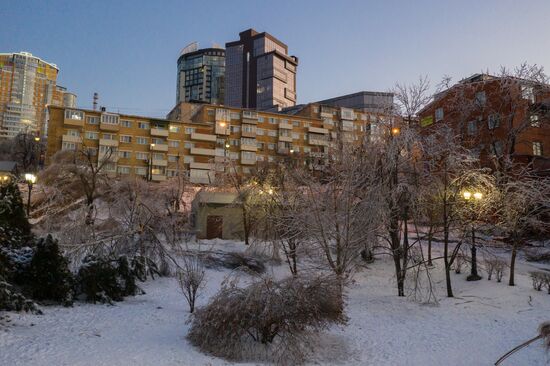 Russia Snow Cyclone Aftermath