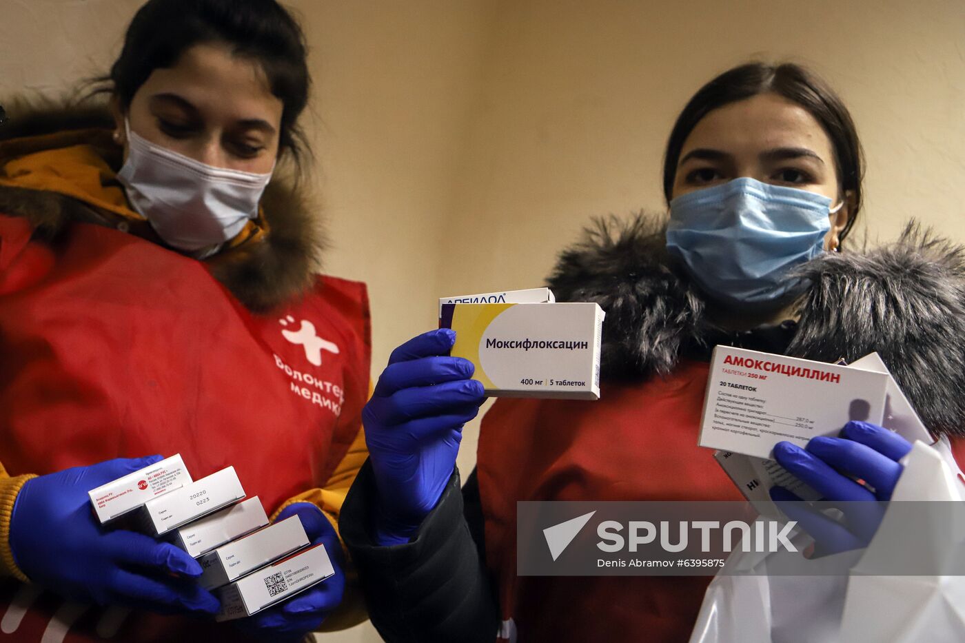 Russia Coronavirus Volunteers