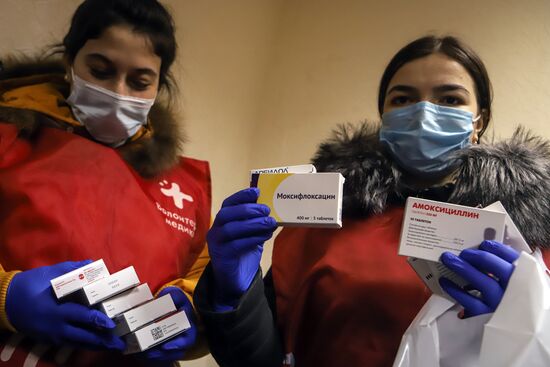 Russia Coronavirus Volunteers