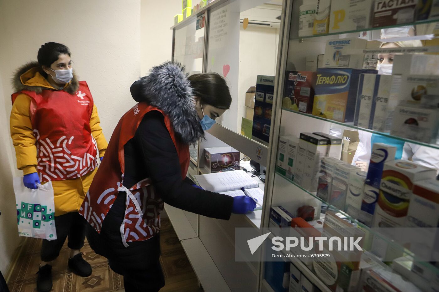 Russia Coronavirus Volunteers