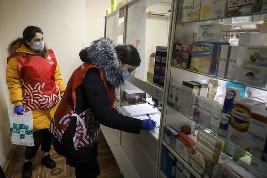 Russia Coronavirus Volunteers