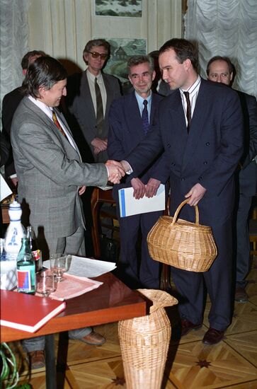 World chess champion Anatoly Karpov