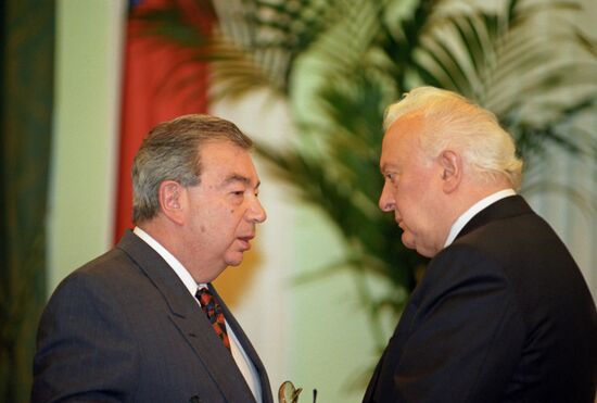 Regular meeting of CIS member-states' Council of Heads of State