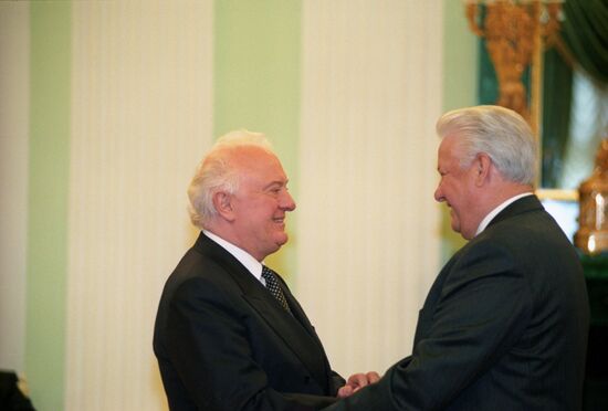 Regular meeting of CIS member-states' Council of Heads of State