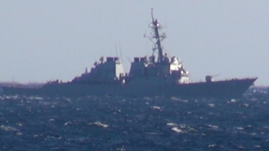 Russia US Warship