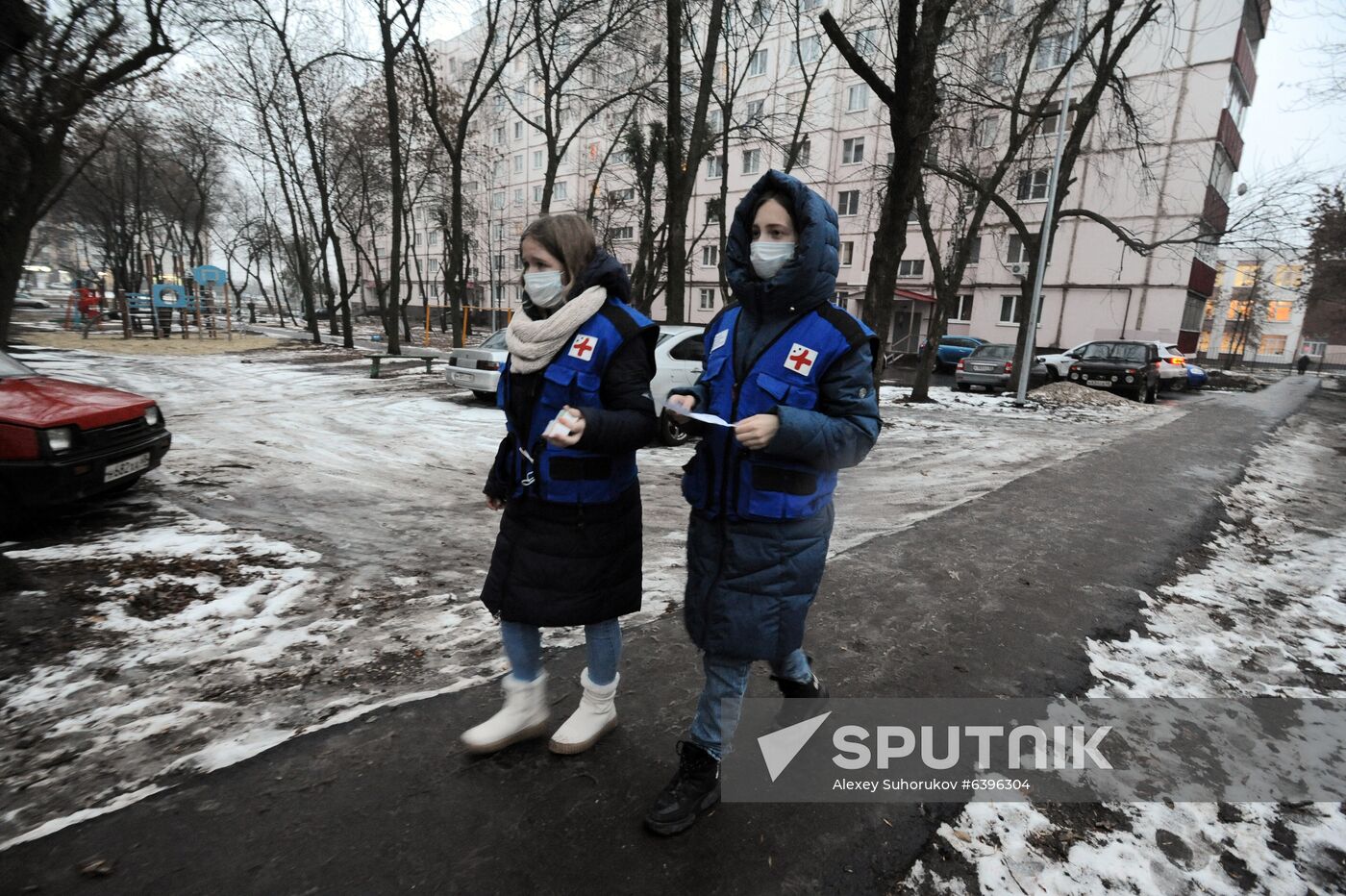 Russia Coronavirus Volunteers