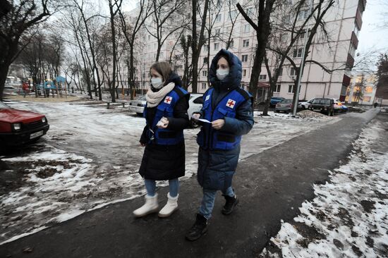 Russia Coronavirus Volunteers
