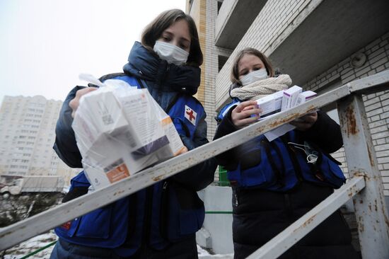 Russia Coronavirus Volunteers