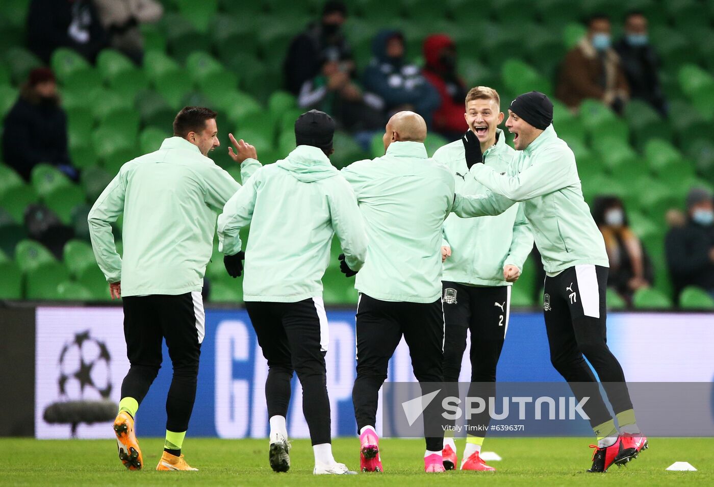 Russia Soccer Champions League Krasnodar - Sevilla