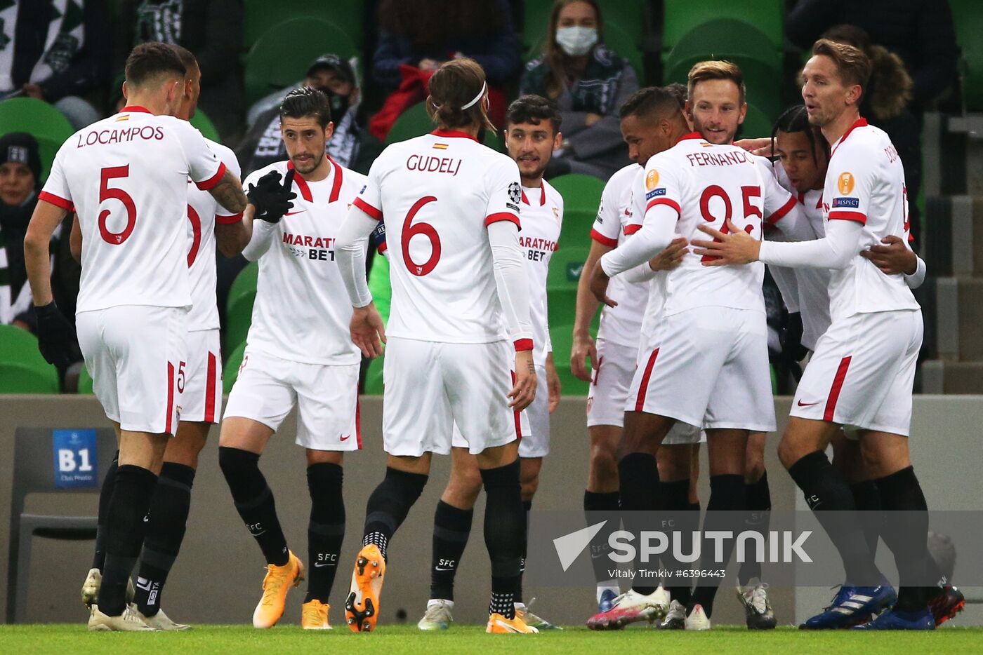 Russia Soccer Champions League Krasnodar - Sevilla