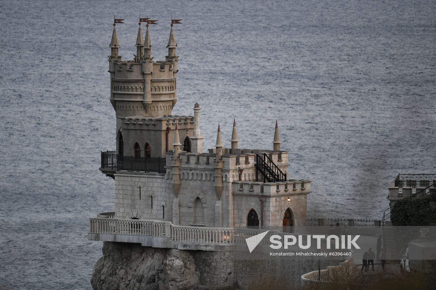 Russia Crimea Swallow's Nest Reconstruction