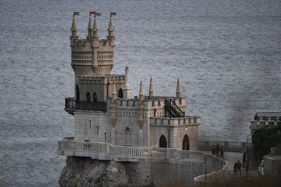 Russia Crimea Swallow's Nest Reconstruction