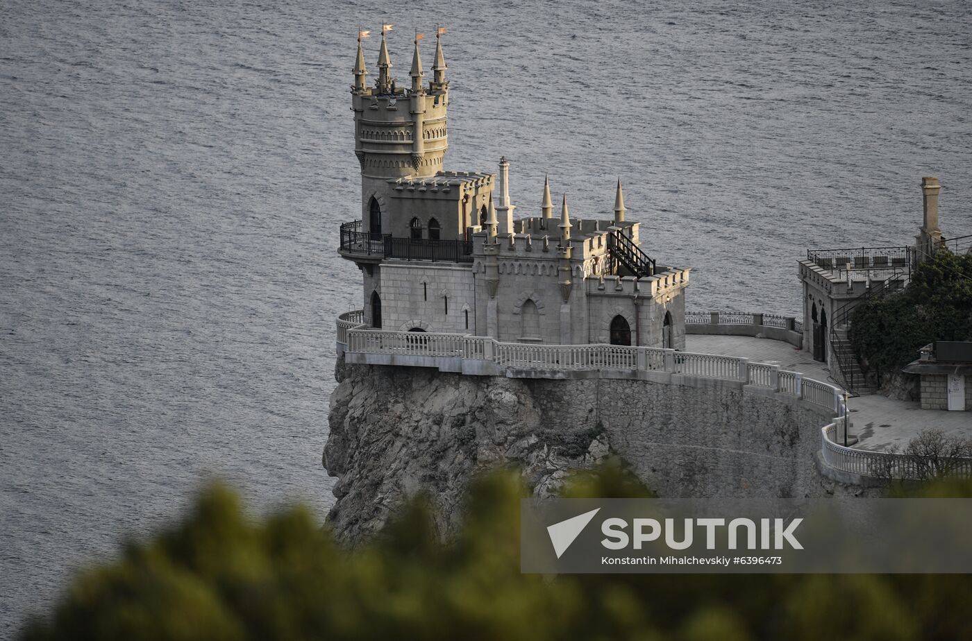 Russia Crimea Swallow's Nest Reconstruction