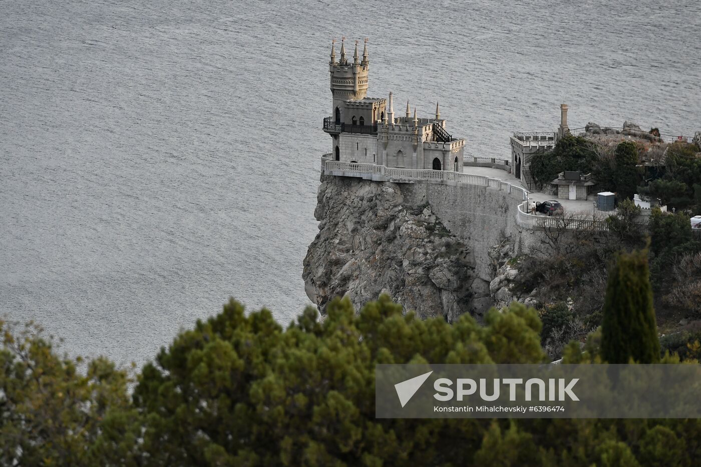Russia Crimea Swallow's Nest Reconstruction