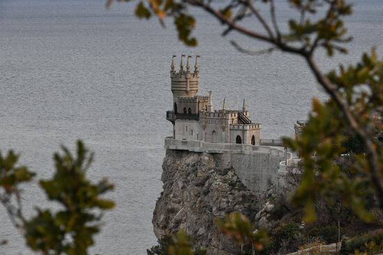 Russia Crimea Swallow's Nest Reconstruction
