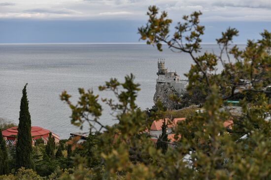 Russia Crimea Swallow's Nest Reconstruction
