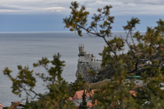 Russia Crimea Swallow's Nest Reconstruction