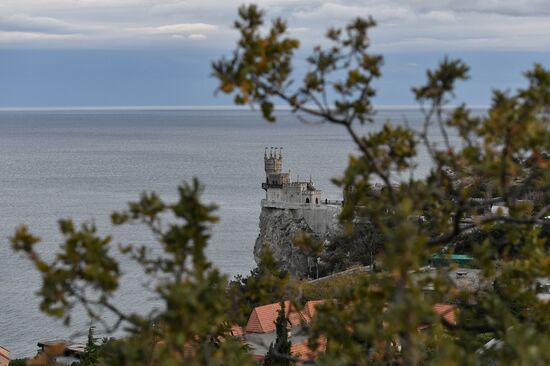 Russia Crimea Swallow's Nest Reconstruction