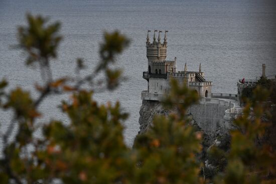 Russia Crimea Swallow's Nest Reconstruction