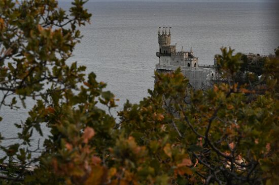 Russia Crimea Swallow's Nest Reconstruction