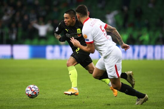 Russia Soccer Champions League Krasnodar - Sevilla