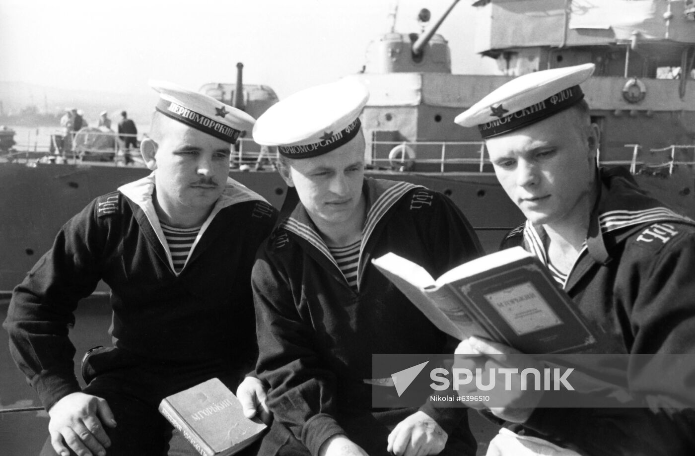 Sailors of USSR's Black Sea Fleet