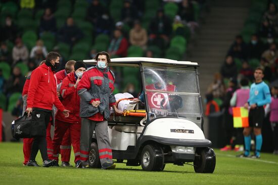 Russia Soccer Champions League Krasnodar - Sevilla