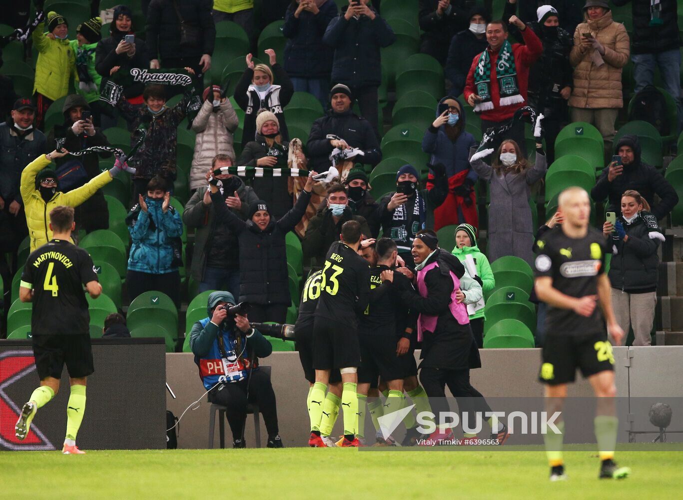 Russia Soccer Champions League Krasnodar - Sevilla