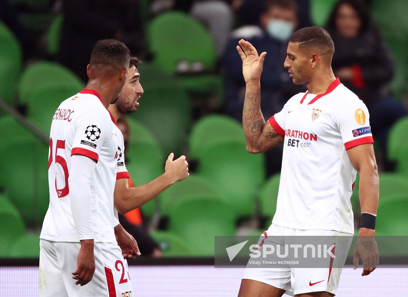 Russia Soccer Champions League Krasnodar - Sevilla