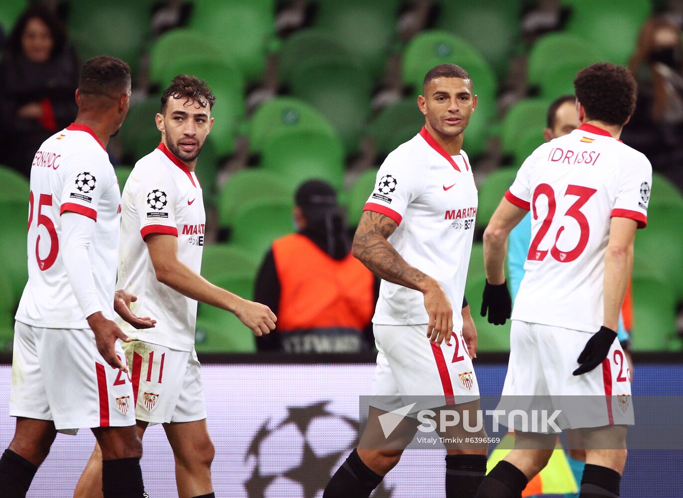 Russia Soccer Champions League Krasnodar - Sevilla