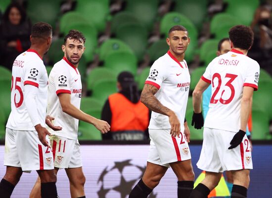 Russia Soccer Champions League Krasnodar - Sevilla