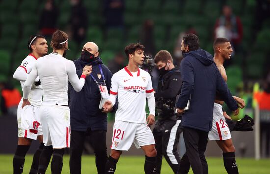 Russia Soccer Champions League Krasnodar - Sevilla