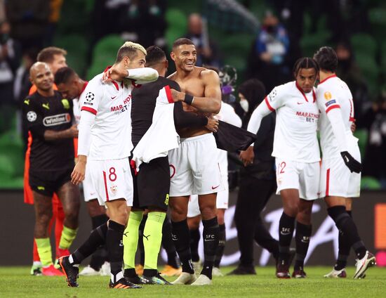 Russia Soccer Champions League Krasnodar - Sevilla