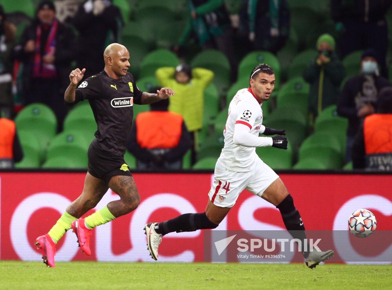 Russia Soccer Champions League Krasnodar - Sevilla