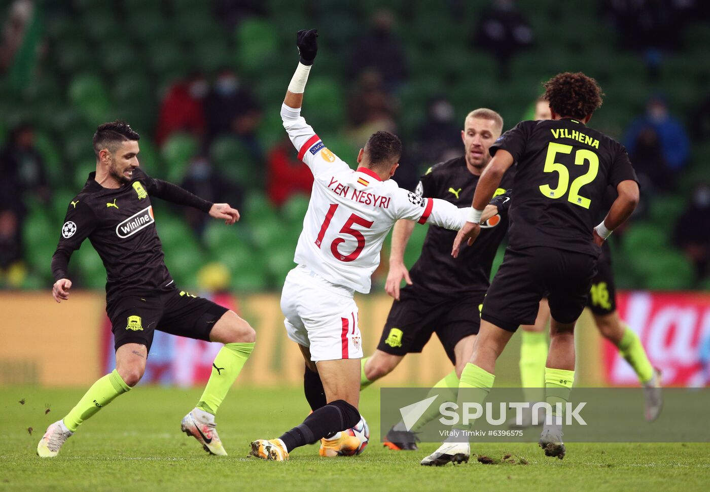 Russia Soccer Champions League Krasnodar - Sevilla