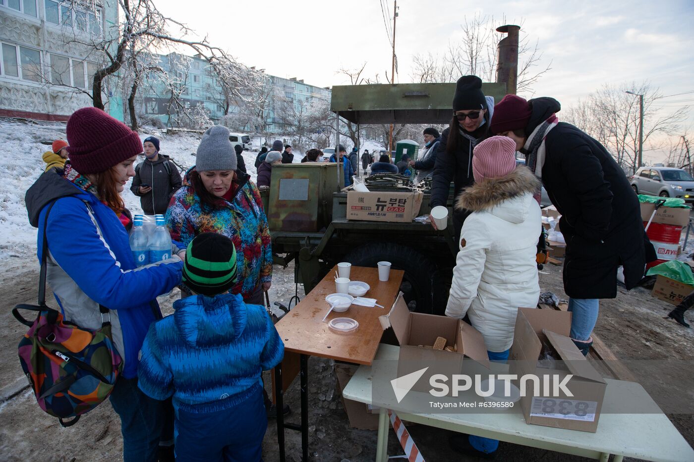 Russia Snow Cyclone Aftermath
