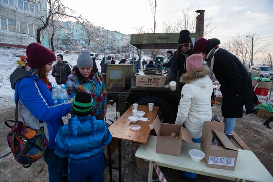 Russia Snow Cyclone Aftermath