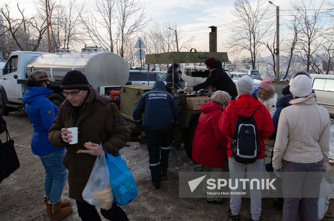 Russia Snow Cyclone Aftermath